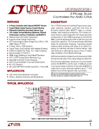Datasheet LTC3733CUHF-1 manufacturer Linear