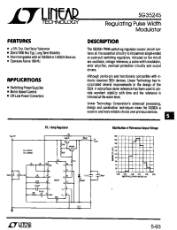Datasheet SG3524S производства Linear