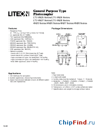 Datasheet 4N25M-V manufacturer Lite-On