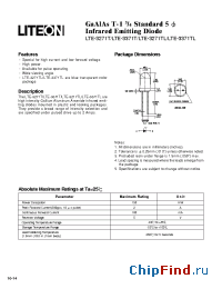 Datasheet LTE-3371TL manufacturer Lite-On