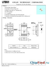 Datasheet LTST-C193TBKT-5A manufacturer Lite-On