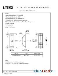 Datasheet LTST-S220KGKT manufacturer Lite-On