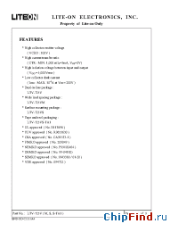 Datasheet LTV-725VM manufacturer Lite-On