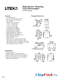 Datasheet LTV827 manufacturer Lite-On