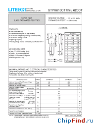 Datasheet STPR620CT manufacturer Lite-On