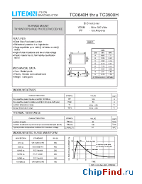 Datasheet TC0720H manufacturer Lite-On