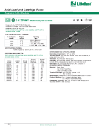 Datasheet 0233005. manufacturer Littelfuse