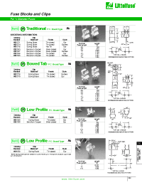 Datasheet 111501 manufacturer Littelfuse