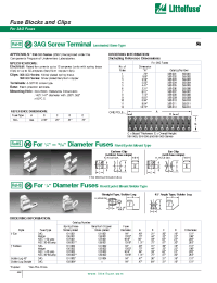 Datasheet 121001 manufacturer Littelfuse