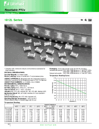 Datasheet 1812L manufacturer Littelfuse