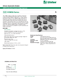 Datasheet 1KSMBJ16 manufacturer Littelfuse