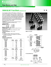 Datasheet 254201 manufacturer Littelfuse