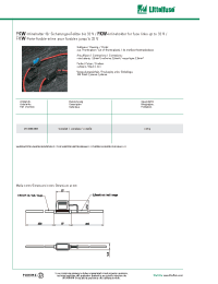 Datasheet 277.6306.0001 manufacturer Littelfuse