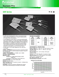 Datasheet 30R manufacturer Littelfuse