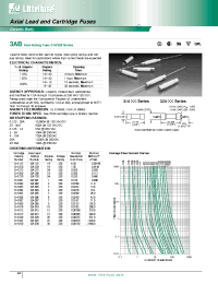 Datasheet 314001 manufacturer Littelfuse