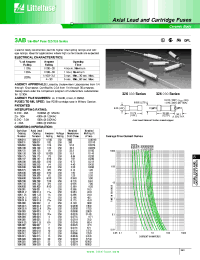 Datasheet 326 manufacturer Littelfuse