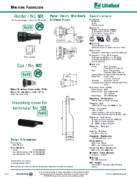 Datasheet 602 производства Littelfuse