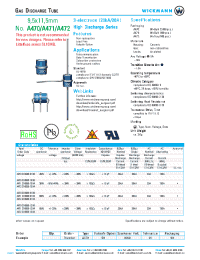 Datasheet A470 manufacturer Littelfuse