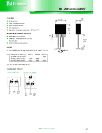 Datasheet CR0602AC manufacturer Littelfuse