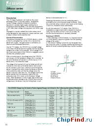 Datasheet CR1100SA manufacturer Littelfuse