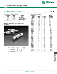 Datasheet FLQ10 manufacturer Littelfuse