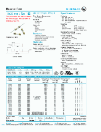Datasheet IEC60127-II manufacturer Littelfuse