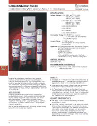 Datasheet KLC100 manufacturer Littelfuse