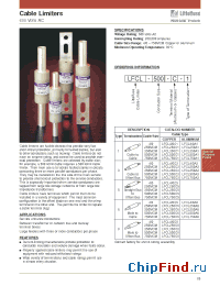 Datasheet LFCL4/0C5 manufacturer Littelfuse