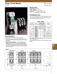 Datasheet LJ60060-3 manufacturer Littelfuse