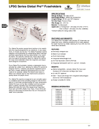 Datasheet LPSG100-1ID manufacturer Littelfuse
