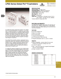 Datasheet LPSG30-3ID manufacturer Littelfuse