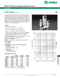 Datasheet LVSP100 manufacturer Littelfuse