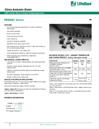 Datasheet P6SMBJ7.5CA manufacturer Littelfuse