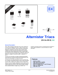 Datasheet Q2010LH5 manufacturer Littelfuse