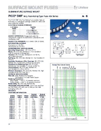 Datasheet R459.500 производства Littelfuse
