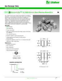 Datasheet SL1003A300 производства Littelfuse