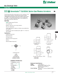 Datasheet SL1024A manufacturer Littelfuse