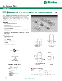 Datasheet SL1024B150 manufacturer Littelfuse