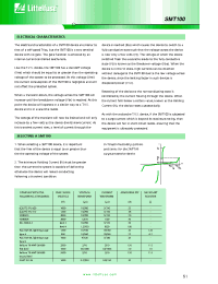 Datasheet SMT100 manufacturer Littelfuse