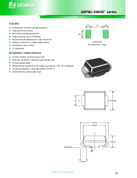 Datasheet SMTBJ070B manufacturer Littelfuse