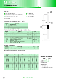 Datasheet T10A270 manufacturer Littelfuse