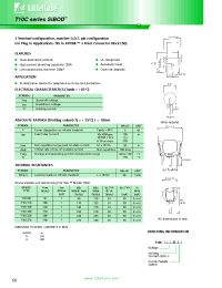 Datasheet T10C270 manufacturer Littelfuse