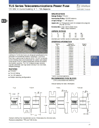 Datasheet TLS035 manufacturer Littelfuse