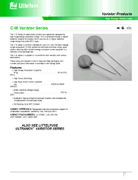 Datasheet V150LA20CX360 manufacturer Littelfuse