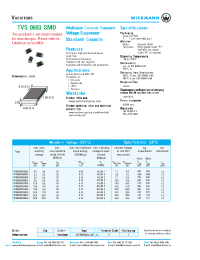 Datasheet WT0603ML050A manufacturer Littelfuse