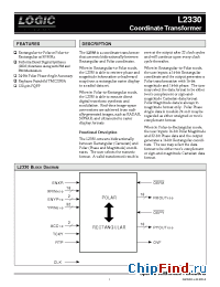 Datasheet L2330 manufacturer Logic Devices