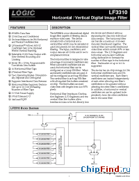 Datasheet LF3310QC15 manufacturer Logic Devices