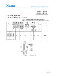 Datasheet 2W01 manufacturer Leshan Radio