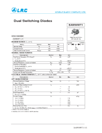 Datasheet BAW56WT1 manufacturer Leshan Radio