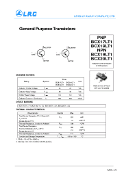 Datasheet BCX18LT1 manufacturer Leshan Radio